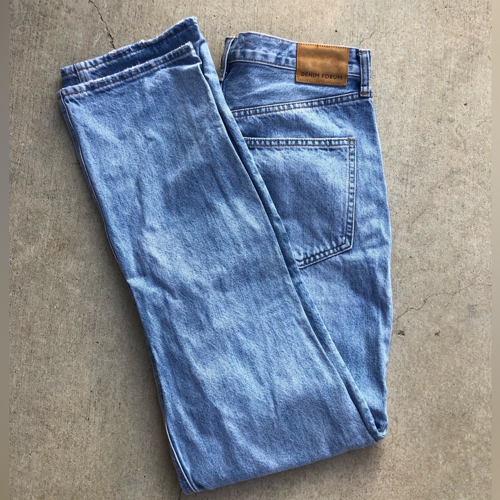 Aritzia Denim Forum Joni High Rise Loose Denim Jeans